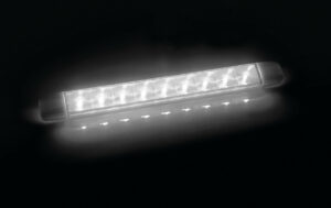 Illumi, luce ingombro a 9 Led, montaggio in superficie, 12/24V - Bianco - 1 funzione - immagine 2