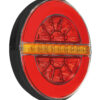 Dynamic O-Led, Fanale retronebbia, 3 funzioni, 12/24V - Destro
