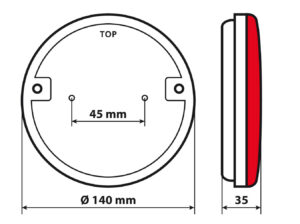 Dynamic O-Led, Fanale retronebbia, 3 funzioni, 12/24V - Sinistro - immagine 2