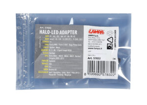 Halo Led - Adattatore lampada (1 pz) - Audi, Bmw, Citroen, Ford, Lancia, Mercedes, Nissan, Opel, Porsche, Renault, Saab, Skoda, Volkswagen - Daf, Scania - immagine 3