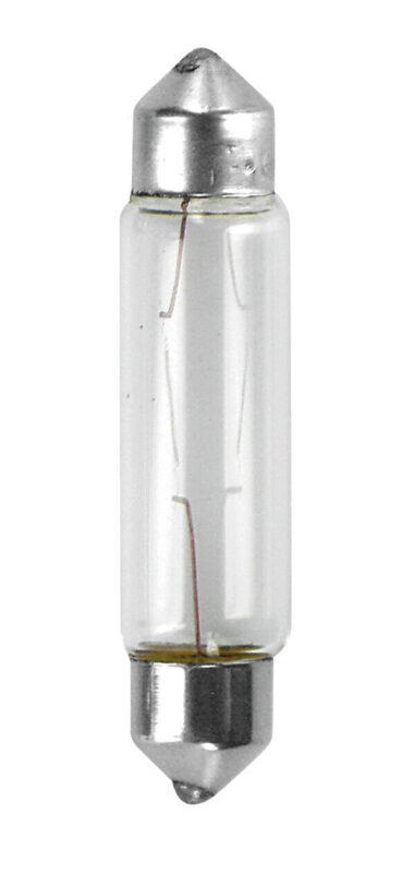 24V Lampada siluro - 11x43 mm - 18W - SV8,5-8 - 2 pz - D/Blister