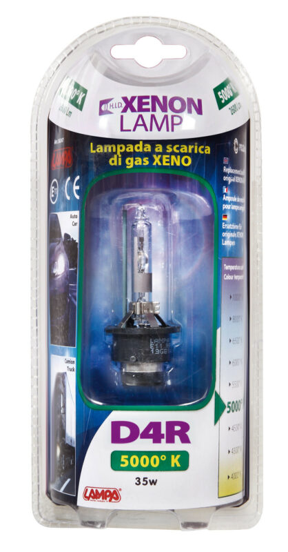 Lampada HID Xenon 5.000°K - D4R - 35W - P32d-6 - 1 pz - D/Blister - immagine 4