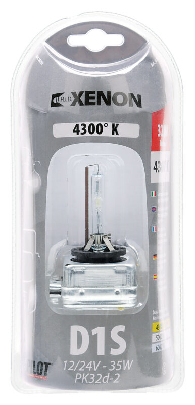 Lampada HID Xenon 4.300°K - D1S - 35W - PK32d-2 - 1 pz - D/Blister - immagine 4