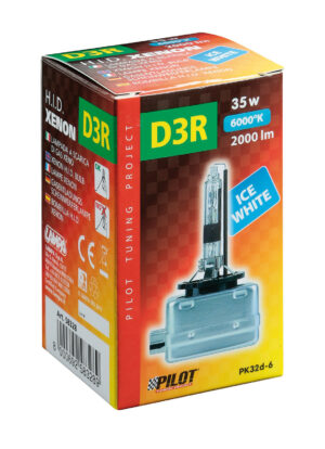 Lampada HID Xenon 6.000°K - D3R - 35W - PK32d-6 - 1 pz  - Scatola - immagine 4