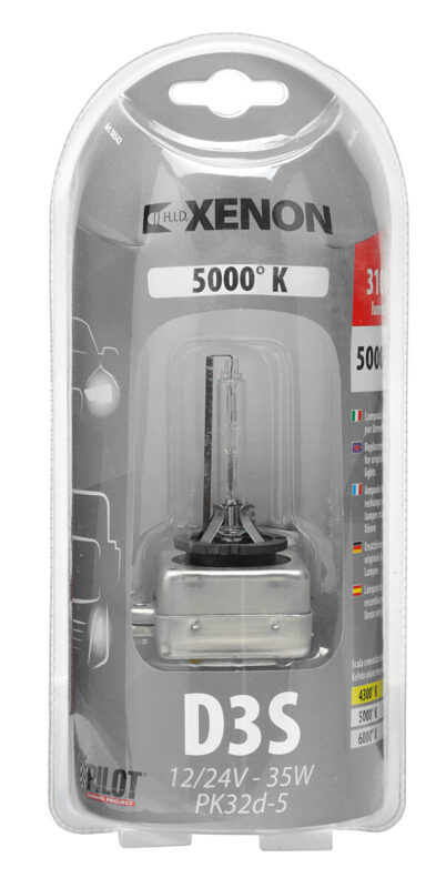 Lampada HID Xenon 5.000°K - D3S - 35W - PK32d-5 - 1 pz - D/Blister - immagine 4