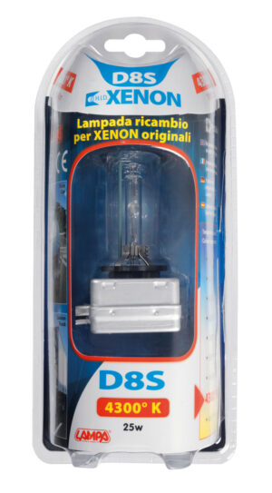 Lampada HID Xenon 4.300°K - D8S - 25W - PK32d-1 - 1 pz  - D/Blister - immagine 2