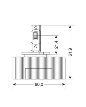 12-24V Lampade a Led per conversione fari Xenon - (D5S) - 35W - 2 pz - Scatola - immagine 2