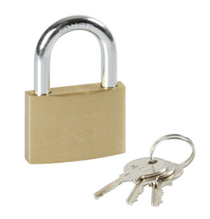 Standard, lucchetto in ottone - 60 mm