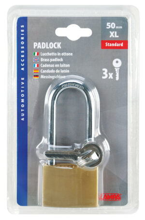 Standard, lucchetto in ottone - 50 mm XL - immagine 2