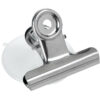 Set 2 clips in metallo con ventosa - S - 50 mm