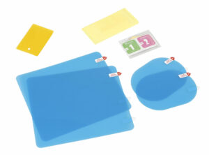Clear-View, set 4 pellicole adesive con nano-tecnologia idrofobica - L - 150x100 mm