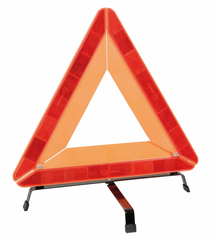 Triangolo Basik, auto ferma