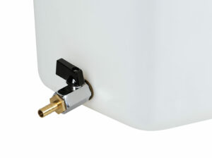 Tanica in polietilene con rubinetto in metallo - 10 L - Verticale - immagine 2