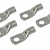 Set 5 pz capicorda da graffare in rame stagnato - sezione 25 mm² - foro 8 mm