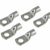 Set 5 pz capicorda da graffare in rame stagnato - sezione 35 mm² - foro 10 mm