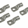 Set 5 pz capicorda da graffare in rame stagnato - sezione 50 mm² - foro 8 mm