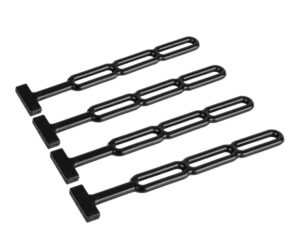 Set 4 tiranti in gomma NBR - 290x50 mm