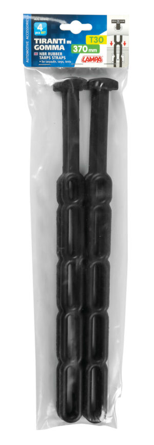 Set 4 tiranti in gomma NBR - 370x30 mm - immagine 4