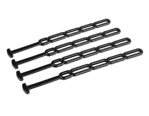 Set 4 tiranti in gomma NBR - 370x30 mm