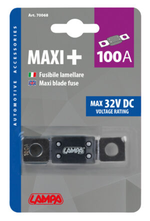 Maxi+, fusibile lamellare tipo ANL 12/32V - 100A - immagine 3