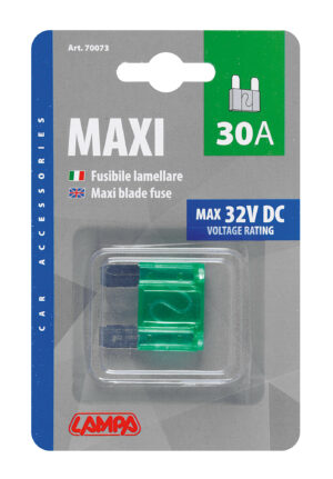 Fusibile lamellare Maxi, 12/32V - 30A - immagine 2