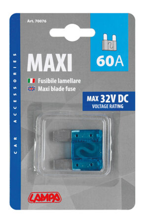 Fusibile lamellare Maxi, 12/32V - 60A - immagine 2