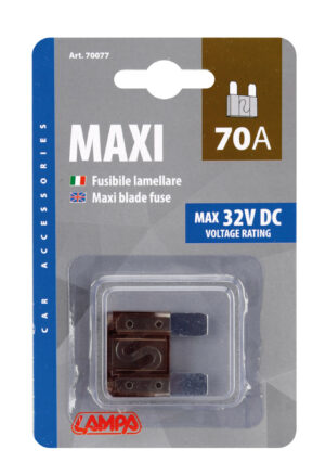 Fusibile lamellare Maxi, 12/32V - 70A - immagine 2