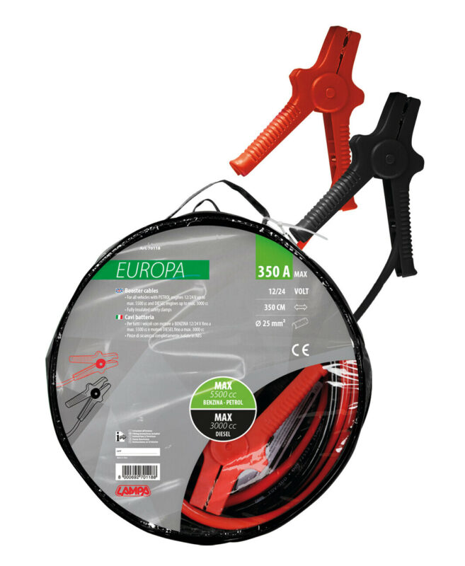 Cavi Batteria Europa - 350 cm - 350 A - 25 mm² - immagine 3