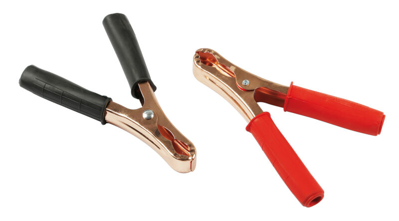 Coppia pinze batteria - 15 cm - 120A