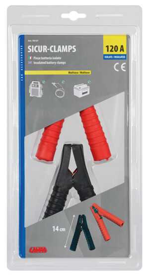 Sicur-Clamp pinze batteria isolate - 14 cm - 120A - immagine 2