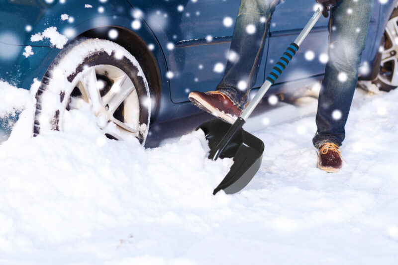 Pala da neve, con manico in alluminio - immagine 5