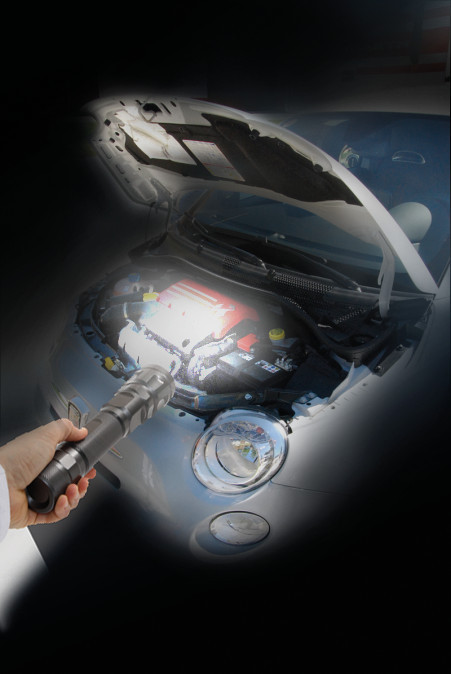 Patrol-Led, torcia a Led in alluminio - Maxi - 3W - immagine 2