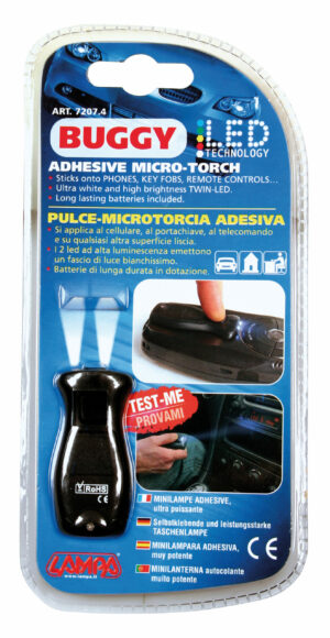 Buggy, microtorcia adesiva - immagine 3