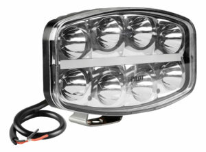 Pluton Nova, faro di profondità LED con luce di posizione - 10/30V - 245x140 mm