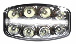 Pluton Nova, faro di profondità LED con luce di posizione - 10/30V - 245x140 mm - immagine 3