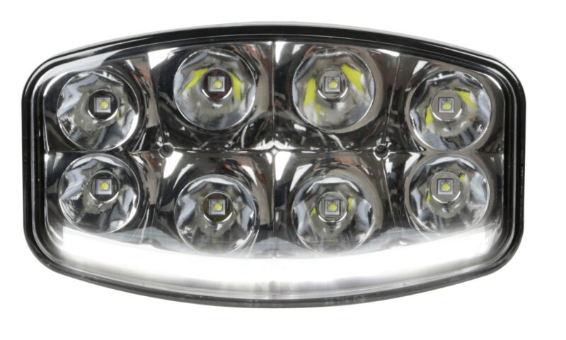 Pluton Nix, faro di profondità LED con luce di posizione - 10/30V - 245x140 mm - immagine 3
