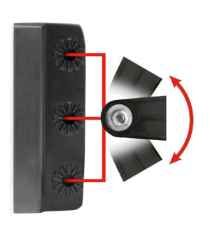 WL-26, faro ausiliario a 16 Led - 10/30V - Bianco - immagine 2