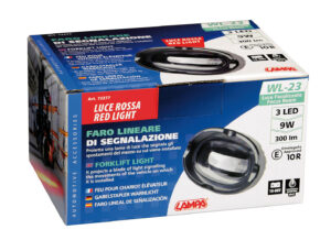 WL-23, faro lineare di segnalazione - 10/80V - Luce rossa - immagine 5
