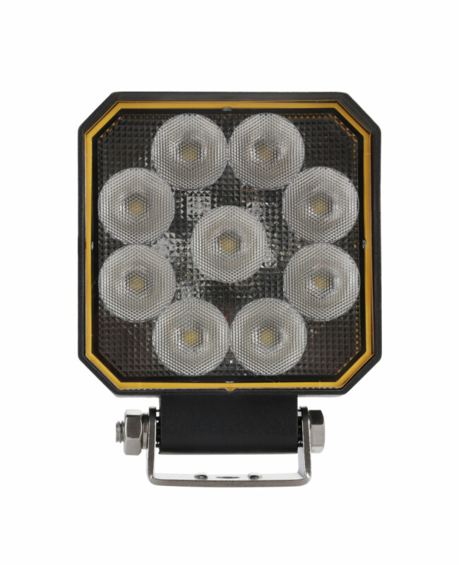 WL-30, faro ausiliario a 9 Led - 10/30V - Bianco