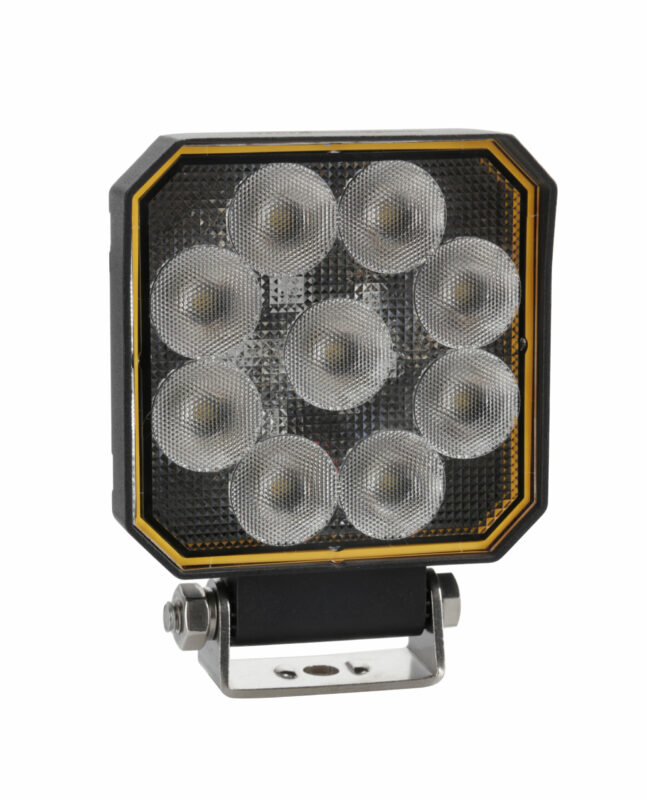 WL-30, faro ausiliario a 9 Led - 10/30V - Bianco - immagine 2