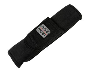 Paddy-Pocket 2 in 1, Cuscino avvolgicintura con tasca portatelefono - Nero