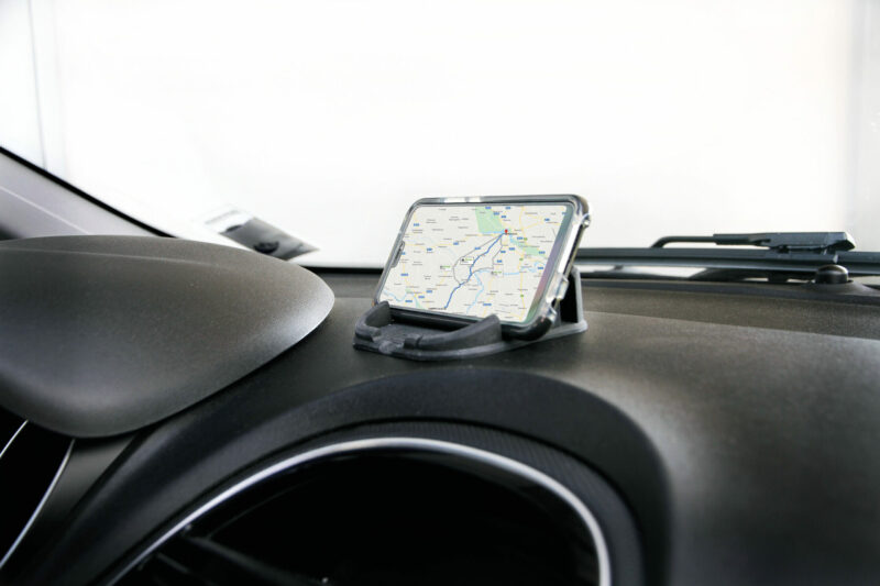 Phone-Mat, portatelefono/portaoggetti in silicone - immagine 3