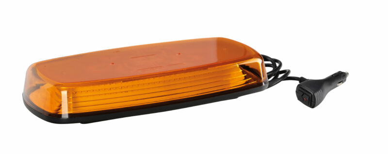 Barra lampeggiante arancio, 7 funzioni, 12/24V