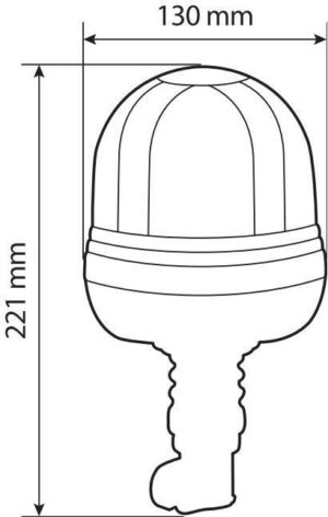 RL-10, luce di segnalazione a Led, 9/32V - immagine 4