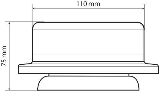 RL-13, luce di segnalazione a Led, 9/32V - immagine 4