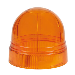 Calotta ricambio per luce di segnalazione art. 72997 / 72998 / 73007 - Ø 127 mm - Arancio