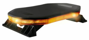 Barra lampeggiante arancio a 64 led, 10/30V - Fissaggio con viti
