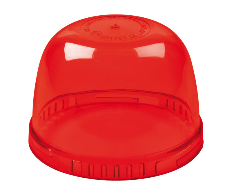 Calotta ricambio per luce di segnalazione art. 72993 - Rosso