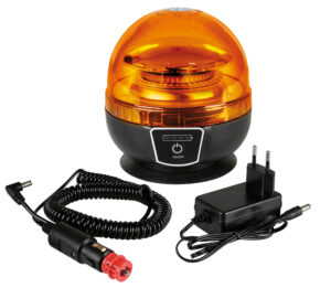 RL-11, luce di segnalazione a led, ricaricabile, 9/30V+230V - immagine 2