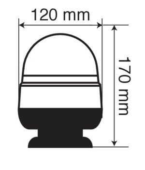 RL-4, luce di segnalazione a Led, 12/24V - immagine 4